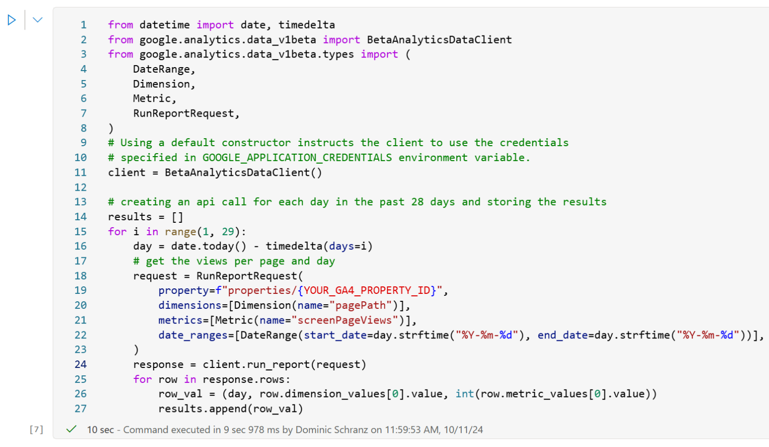 Google Analytics 4 Data in Microsoft Fabric - Syntera